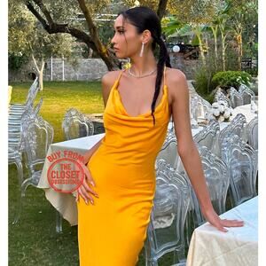 RARE!!! MANGO Crossback Maxi Dress NWT